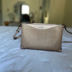 Kate Spade Rose Gold Crossbody Bag